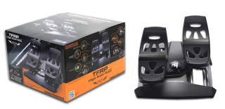 Pedály pro letecký joystick Hotas